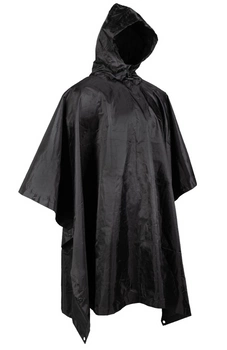 Mil-Tec Poncho Basic Czarne
