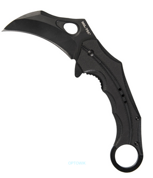 Mil-Tec Nóż Kieszonkowy G10 Karambit Czarny