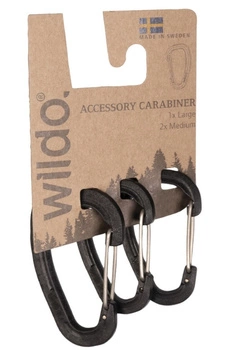 Mil-Tec Zestaw Karabińczyków Wildo Czarne