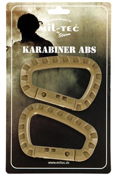 Mil-Tec Karabinek ABS 2 Sztuki Coyote